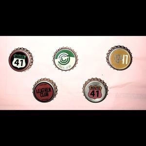 Coach 1941 LE Vintage Bottle Cap Pin Set!!